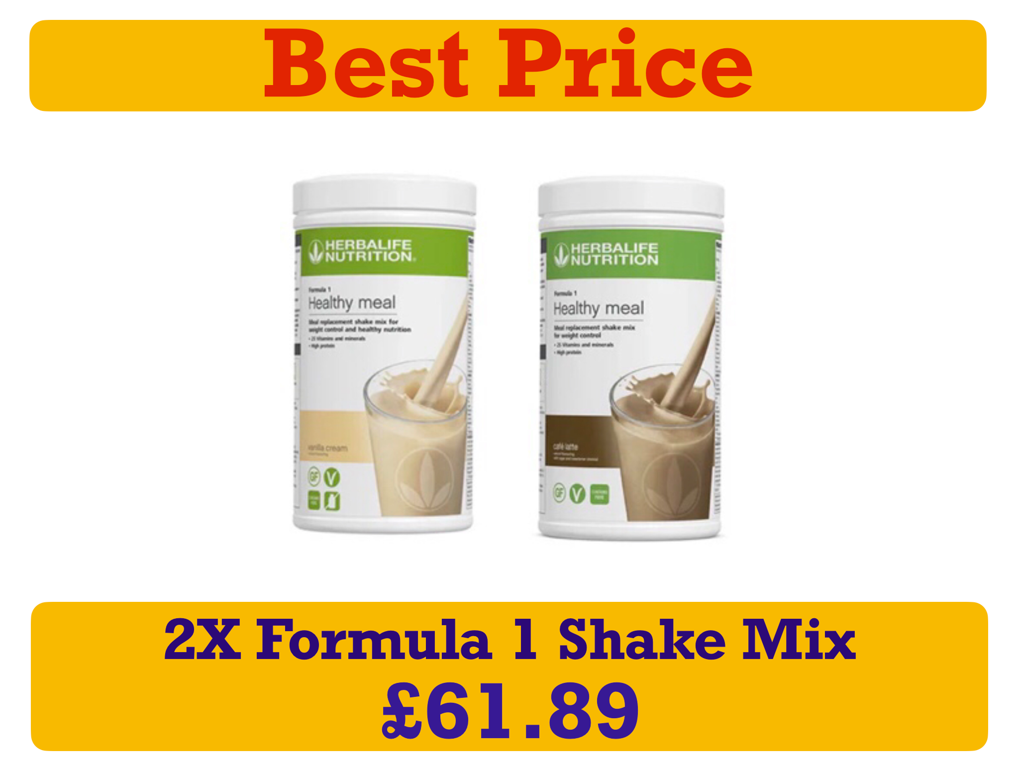 HERBALIFE Formula 1 Healthy Meal 550g HERBALIFE Formula1Healthy 